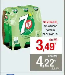 mycash profesional SEVEN-UP, sin azúcar botellín oferta