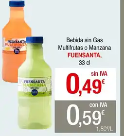 mycash profesional FUENSANTA Bebida sin Gas Multifrutas o Manzana oferta