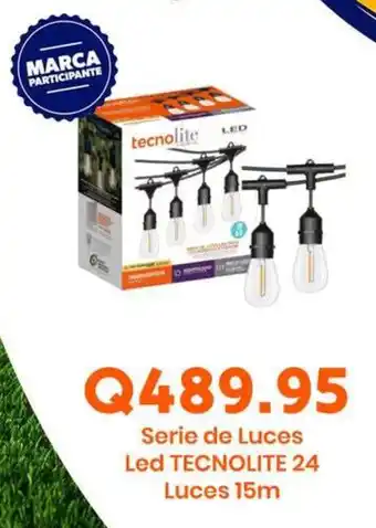 TECNOLITE Serie de Luces Led 24