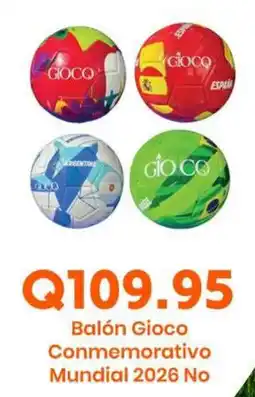 Suma Supermercados Balón Gioco Conmemorativo Mundial 2026 No oferta