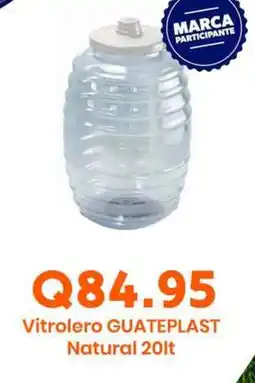 Suma Supermercados GUATEPLAST Vitrolero Natural 201t oferta