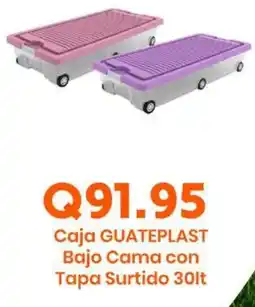 Suma Supermercados GUATEPLAST Caja Bajo Cama con Tapa Surtido oferta