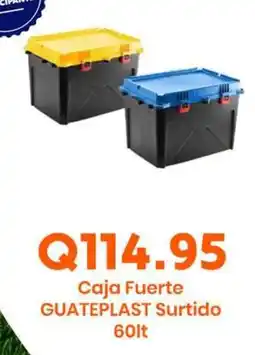 Suma Supermercados GUATEPLAST Caja Fuerte Surtido oferta