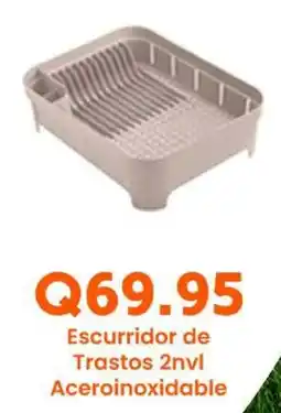 Suma Supermercados Escurridor de Trastos 2nvl Aceroinoxidable oferta
