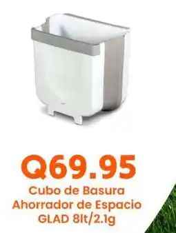 Suma Supermercados GLAD Cubo de Basura Ahorrador de Espacio oferta