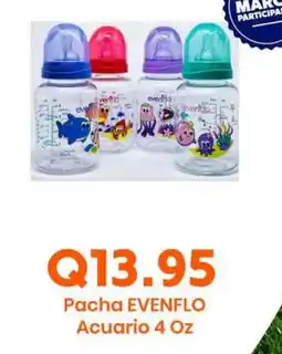 Suma Supermercados EVENFLO Pacha Acuario 4 Oz oferta