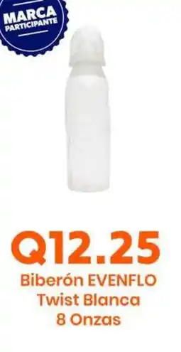 Suma Supermercados EVENFLO Biberón Twist Blanca 8 Onzas oferta