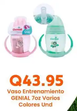 Suma Supermercados GENIAL Vaso Entrenamiento 7oz Varios Colores oferta