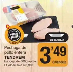 SPAR Fragadis TENDREM Pechuga de pollo entera oferta