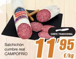 SPAR Fragadis CAMPOFRÍO Salchichón cumbre real oferta