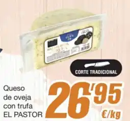 SPAR Fragadis EL PASTOR Queso de oveja con trufa oferta
