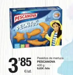 SPAR Fragadis PESCANOVA Peskitos de merluza oferta