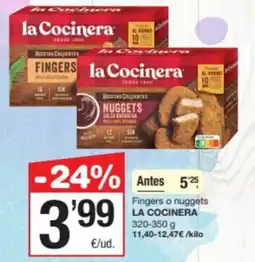 SPAR Fragadis LA COCINERA Fingers o nuggets oferta