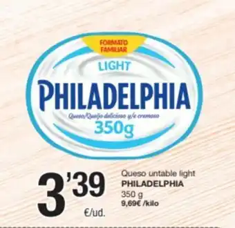 SPAR Fragadis PHILADELPHIA Queso untable light oferta