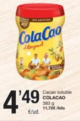 SPAR Fragadis COLACAO Cacao soluble oferta