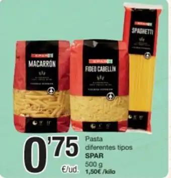 SPAR Fragadis SPAR Pasta diferentes tipos oferta