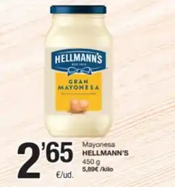 SPAR Fragadis HELLMANN'S Mayonesa oferta