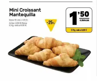 AhorraMas Mini Croissant Mantequilla oferta