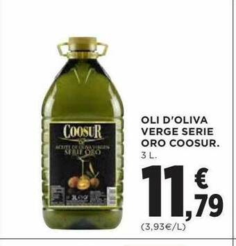 Hipercor Oli D'oliva Verge Serie Oro Coosur oferta