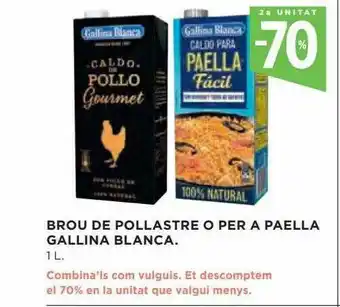 Hipercor Brou De Pollastre O Per A Paella Gallina Blanca oferta