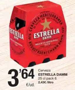 SPAR Fragadis ESTRELLA DAMM Cerveza oferta