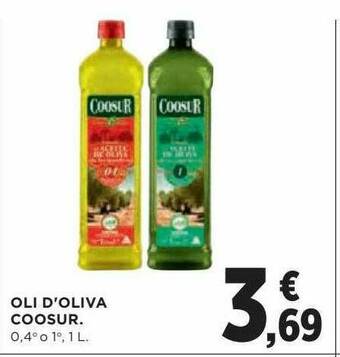 Hipercor Oli D'oliva Coosur oferta