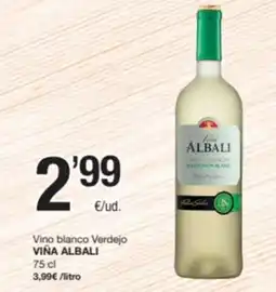 SPAR Fragadis VIÑA ALBALI Vino blanco Verdejo oferta