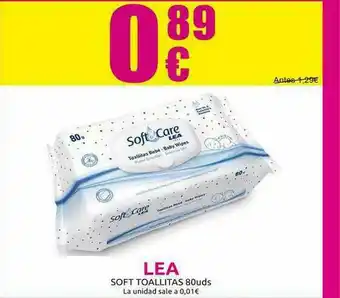 Muchas Perfumerías Lea Soft Toallitas oferta