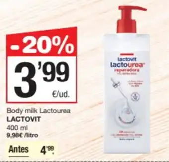SPAR Fragadis LACTOVIT Body milk Lactourea oferta