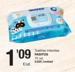 SPAR Fragadis PASITOS Toallitas infantiles oferta