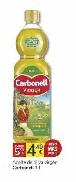 Supermercados Charter Aceite De Oliva Virgen Carbonell oferta