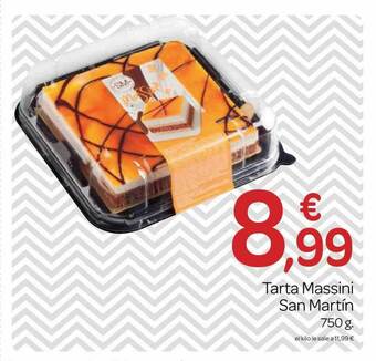 Supermercados El Jamón Tarta Massini San Martín oferta