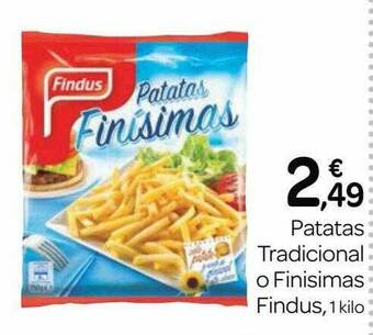 Supermercados El Jamón Patatas Tradicional O Finisimas Findus oferta