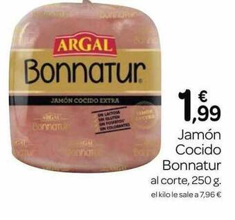 Supermercados El Jamón Jamón Cocido Bonnatur oferta