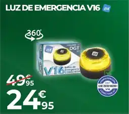 Feu Vert NK Luz de emergencia v16 oferta