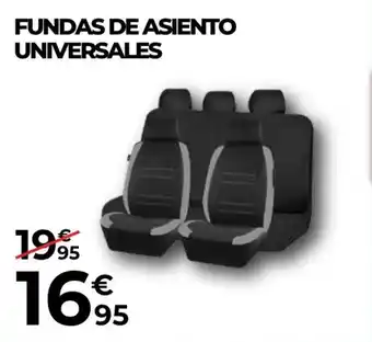 Feu Vert Fundas de asiento universales oferta