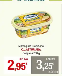 mycash profesional C.L.ASTURIANA Mantequilla Tradicional oferta