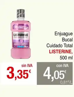mycash profesional LISTERINE Enjuague Bucal Cuidado Total oferta