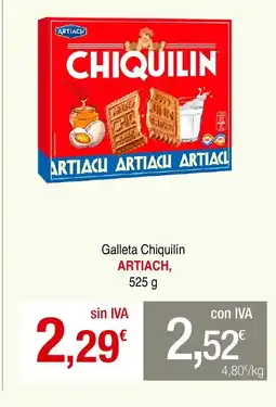 mycash profesional ARTIACH Galleta Chiquilín oferta