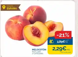Supermercados La Despensa Melocotón rich lady oferta