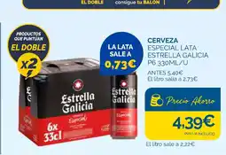 Supermercados La Despensa Cerveza especial lata estrella galicia oferta