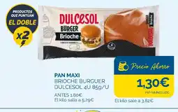 Supermercados La Despensa DULCESOL Pan maxi brioche burguer oferta