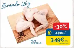 Supermercados La Despensa Alas de pollo oferta