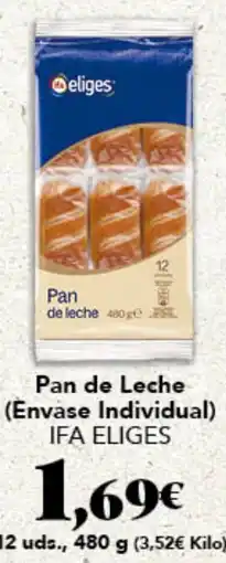 Gadis IFA ELIGES Pan de Leche (Envase Individual) oferta