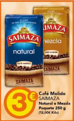 Gadis SAIMAZA Café Molido Natural o Mezcla Paquete oferta