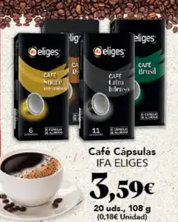 Gadis IFA ELIGES Café Cápsulas oferta