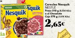 Gadis NESTLE Cereales Nesquik squik Fresa o al Chocolate oferta