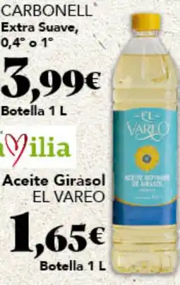 Gadis EL VAREO Aceite Girasol oferta