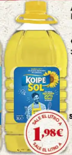 Gadis KOIPESOL Aceite Girasol oferta