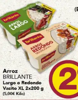 Gadis BRILLANTE Arroz Largo o Redondo Vasito XL oferta